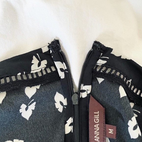 Anthropologie Ranna Gill Madine Printed Embroidered Romper - Size Medium - Picture 7 of 11